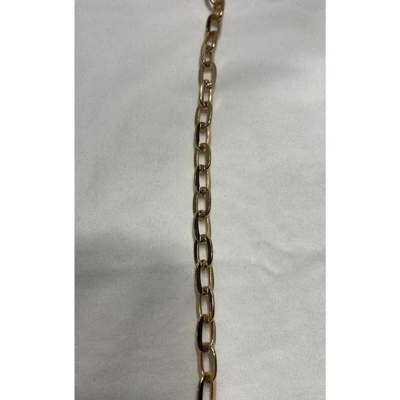 Necklace Rose Colored Faux Stone Costume Jewelry - Picture 4 of 5